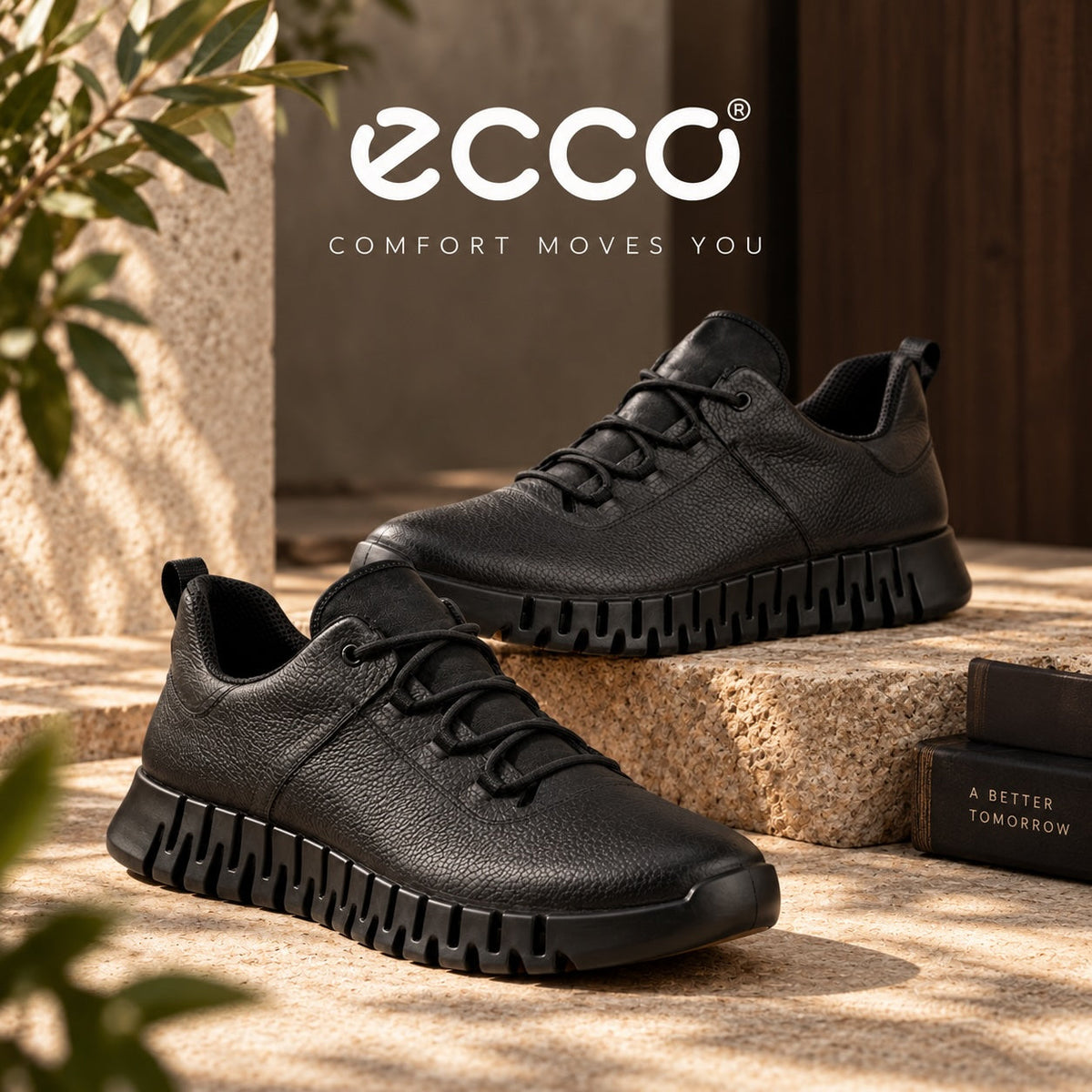 ECCO men’s shoes collection with Danish design and comfort