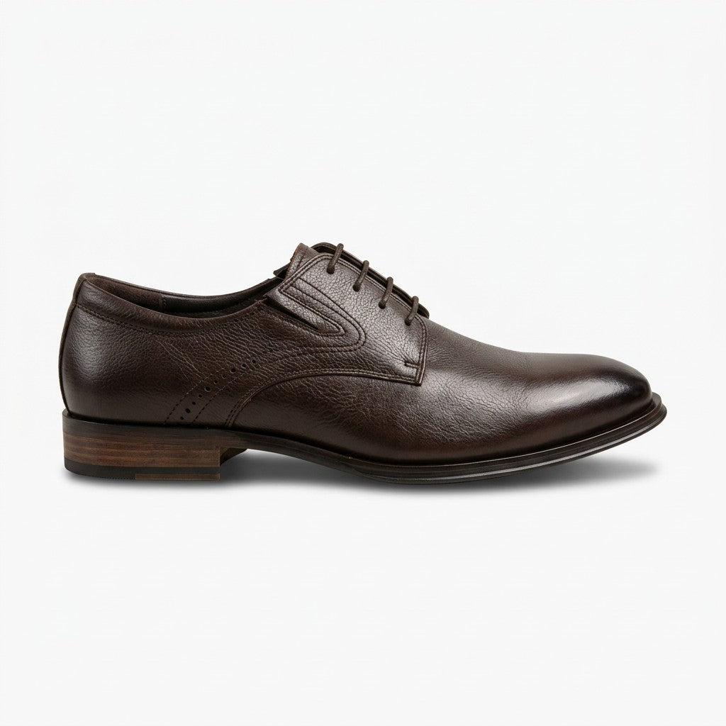 Andreo Brown Sheep Leather Derbys