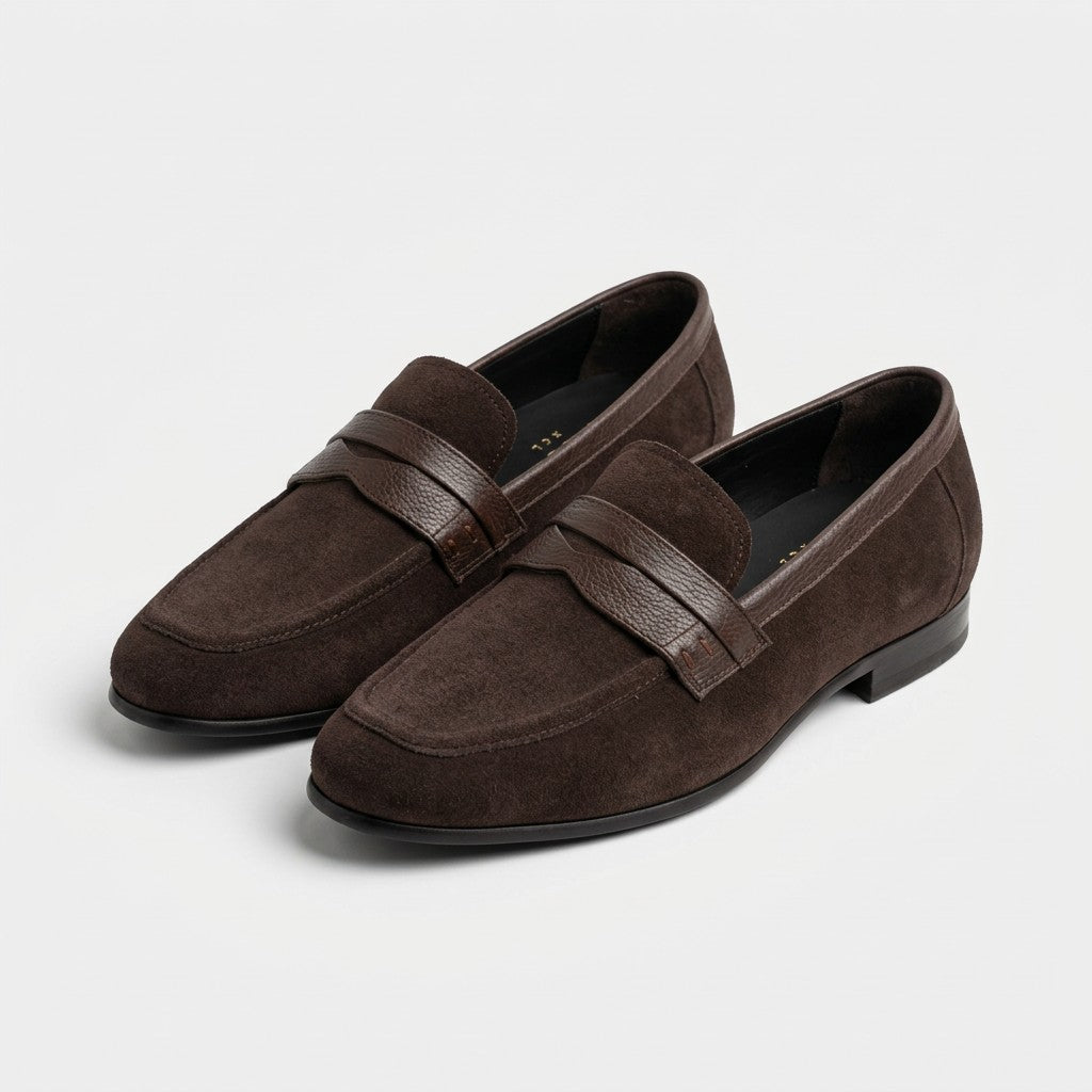 Andreo Sheep Leather Penny Loafers