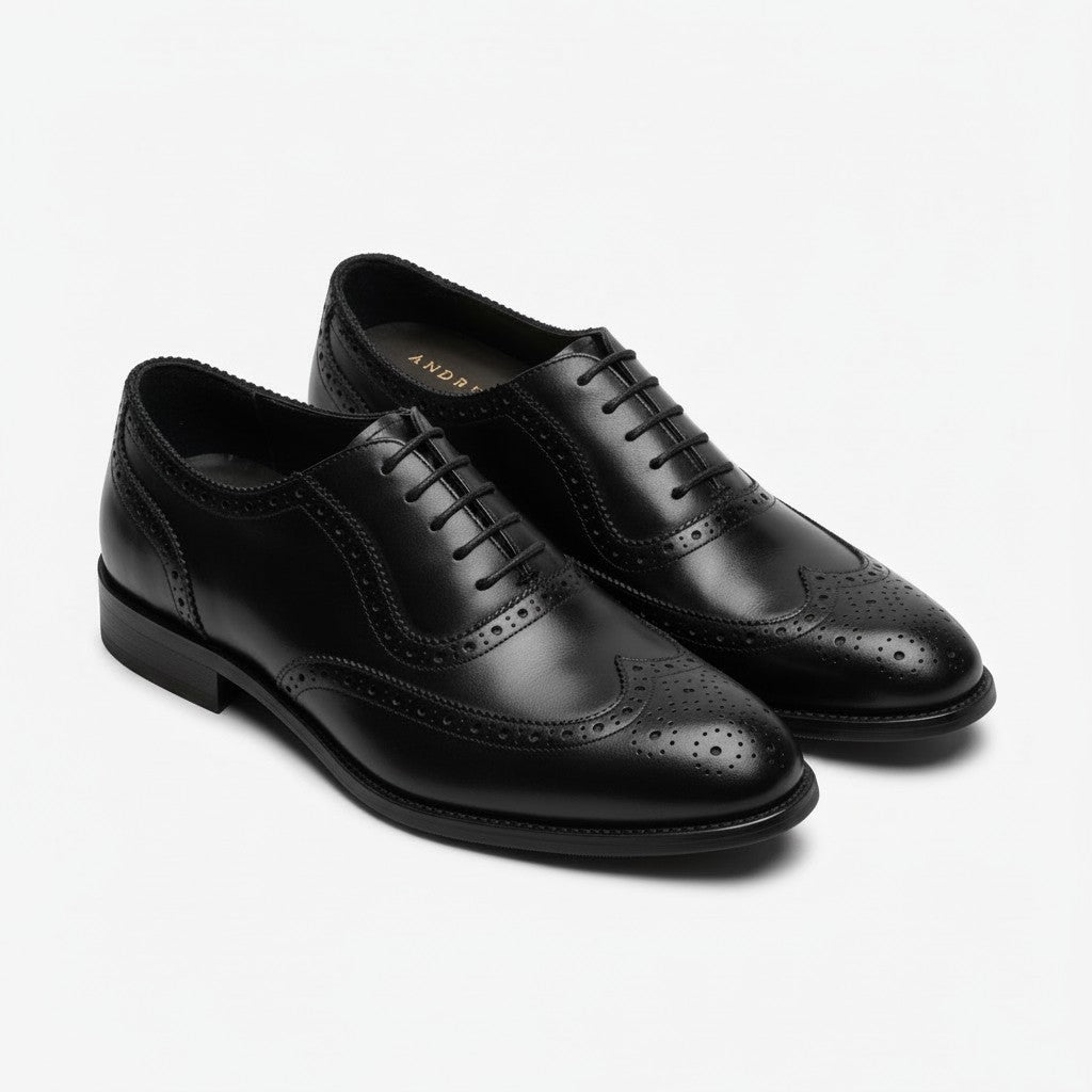 Andreo Wingtip Oxford shoes black
